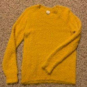 Soft Yellow crew neck sweater